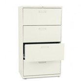 500 Series Two-Drawer Lateral File, 30W X53-1/4H X19-1/4D