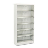 600 Series 6 Shelf Bookcase in Gray