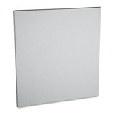 Simplicity II Series Panel, 100% Polyester, 62w x 1-1/2d x 65h, Alumina Gray