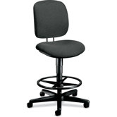 Height Adjustable Task Stool with Footring