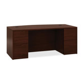 10500 Series Double Pedestal Bowtop Desk