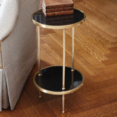 Multi-Tiered Telephone Table