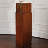 French Key Pedestal Plant Stand