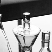 High Shoulder Decanter in Clear