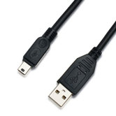 3 ft. USB A to USB 5 Pin B Mini Cable