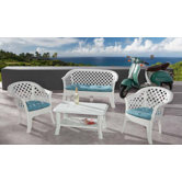 4-tlg. Loungeset "Alassio"