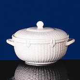 Nantucket Basket Covered Vegetable Dish