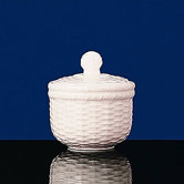 Nantucket Basket Sugar Bowl with Lid
