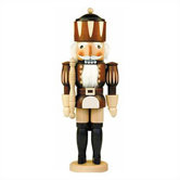 Natural Wood Finish Medium King Nutcracker