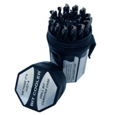1/16-1/2x64ths HSS Jobber Length Drill Set in Plastic Case