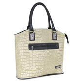 Croco Rollerbrief Friendly Handbag