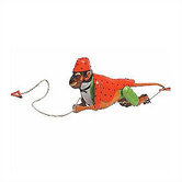 Tin Climbing Monkey Toy