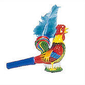 Tin Rooster Horn Toy