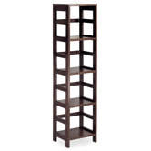 Espresso 4 Section Storage Shelf