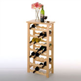 Basics 28 Bottle Wine Rack