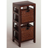 Espresso Storage Shelf and Baskets