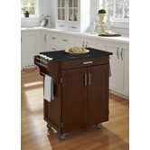 Kitchen Cart with Granite Top