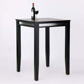 Manhattan Pub Table in Black