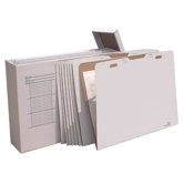 Vertical Flat File Storage System (Set of 8)