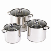 Lidden Stockpot with Lid (3 Pieces)