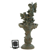 Fairy Friends Solar Water Fountain