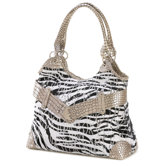 Sequin Safari Handbag