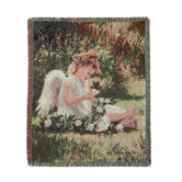Cherub in the Roses Tapestry