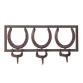 Horseshoe and Spur Coat Rack