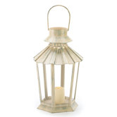 Weatherkissed Candle Lantern
