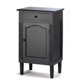Dapper Ebony Cabinet