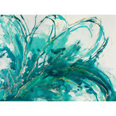 Abstract Floral by Caroline Ashwood Wall Art