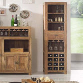 Bar-Regal "Inka" mit Schublade