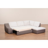 3-er Sofa "Bulky" mit Longchair XL und Bettkasten