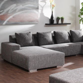 3-er Sofa "Casa" mit Longchair XL