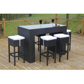 Vino 7 Piece Bar Set