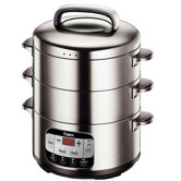 Electric 12.6 Quart Steamer