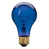 60W Blue Transparent Incandescent Light Bulb