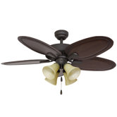Habana Four Light Ceiling Fan Light Kit