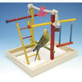 Medium Wooden Playground Bird Activity Center