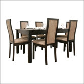 Baxton Studio Pollard 7 Piece Dining Set