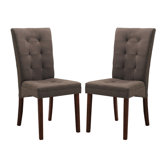 Baxton Studio Anne Parsons Chair (Set of 2)