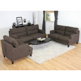 Baxton Studio Tully Modern Sofa Set