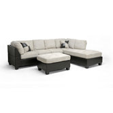 Baxton Studio Mancini Right Sectional