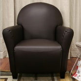 Baxton Studio Leather Chair