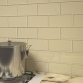 Subway 6" x 3" Tile in Light Taupe