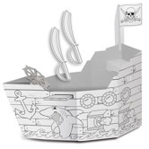 Pirate Ship Playhouse with Washable Markers