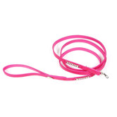 Teacup Leather Dog Leash with Crystals for Toy Breeds