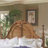 Palm Court Low Poster Headboard
