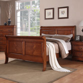 Louie Philippe Sleigh Bed
