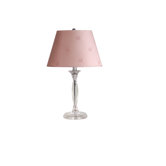 Renee Table Lamp with Lucille Shade in Chrome